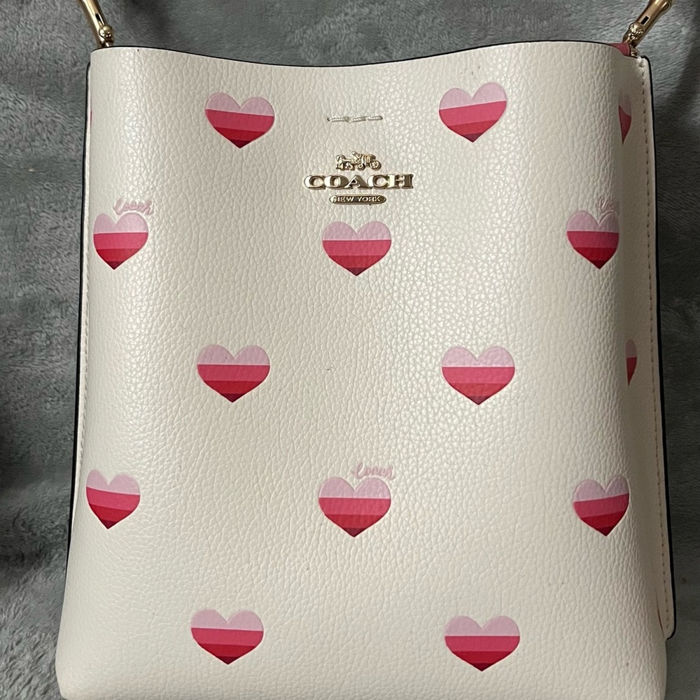 Coach Heart Print